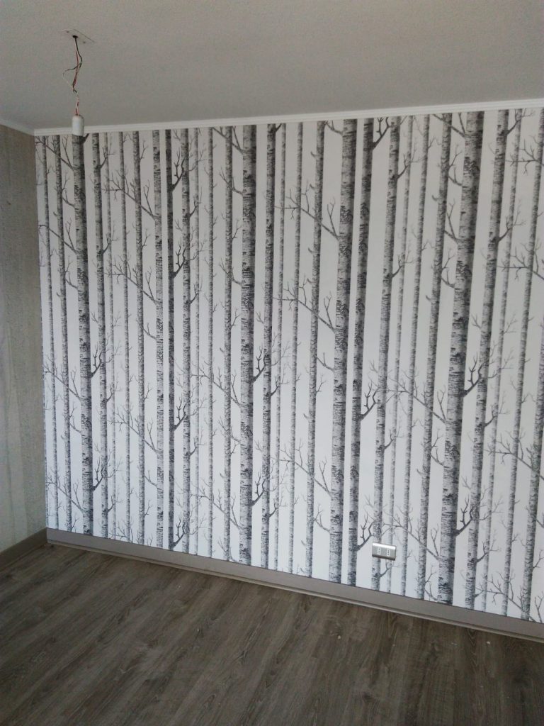 Instalación Papel Mural Decorativo