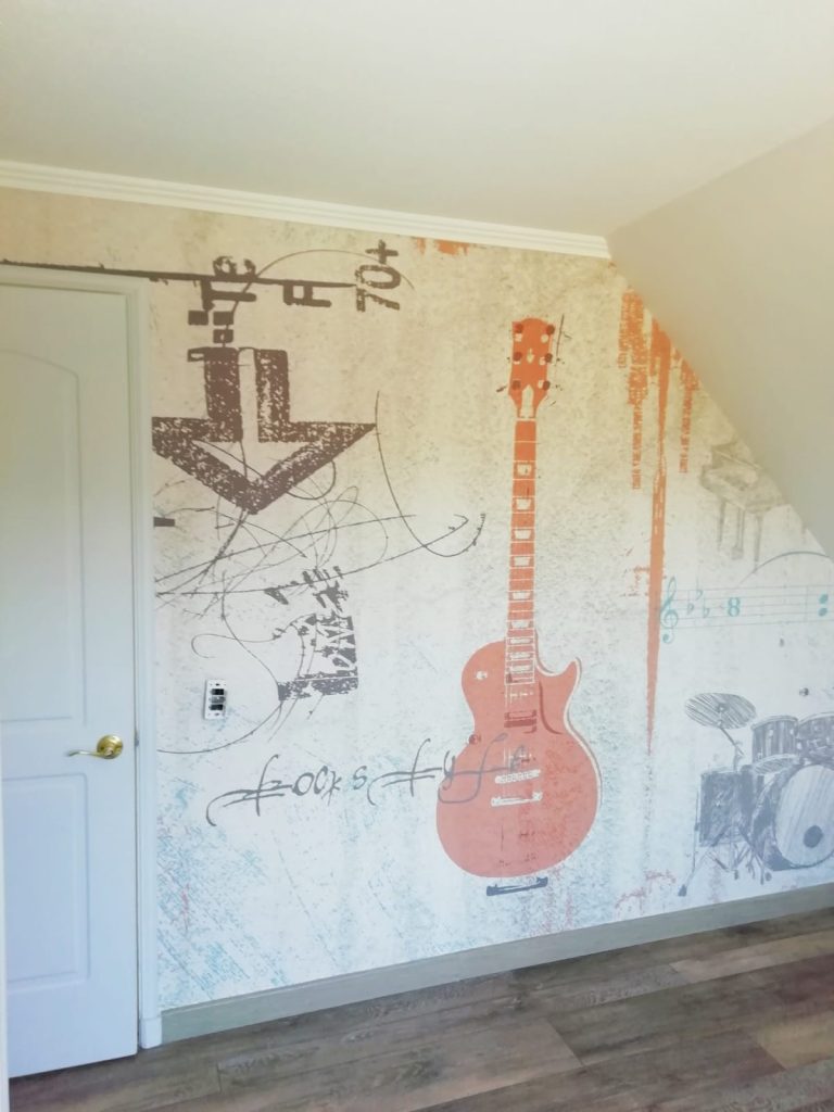 Instalación Papel Mural Decorativo